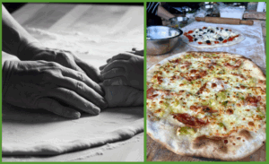 ..memories of when my grandfather made bread, schiacciate and pizza...a bond spanning generations!